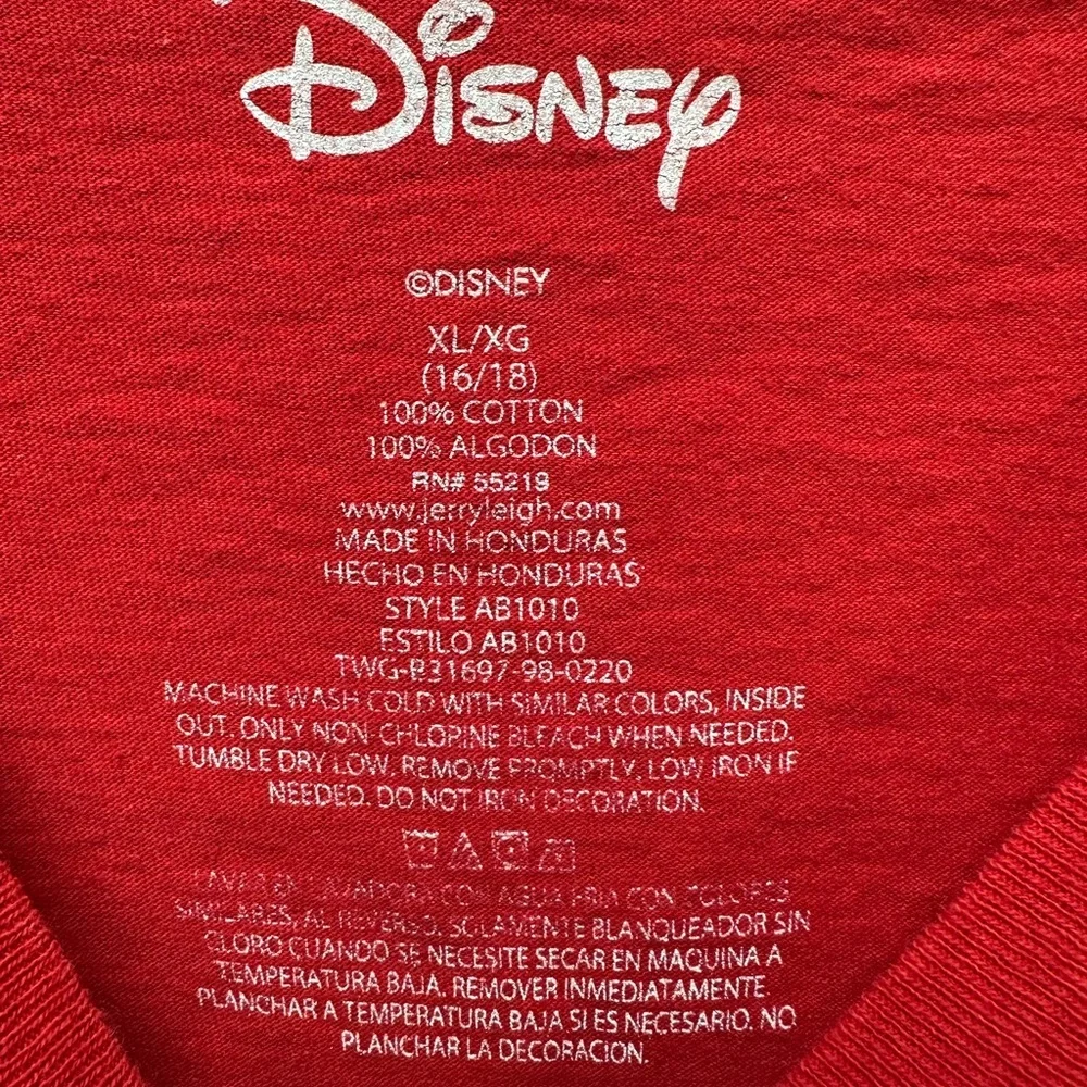 Disney Red Minnie Mouse Grandma Graphic Tee - Picture 2 of 3